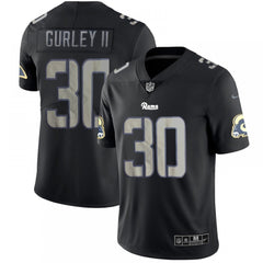 Men's Los Angeles Rams #30 Todd Gurley II Black 2018 Impact Limited Stitched NFL Jersey 