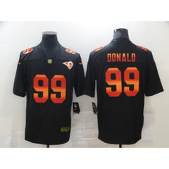 Men's Los Angeles Rams #99 Aaron Donald 2020 Black Fashion Limited Stitched Jersey 