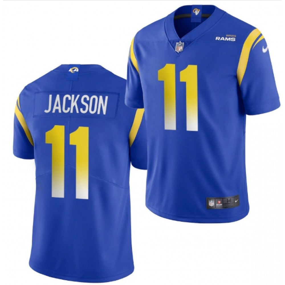 Men's Los Angeles Rams #11 DeSean Jackson 2020 Blue Vapor Untouchable Limited Stitched Jersey 