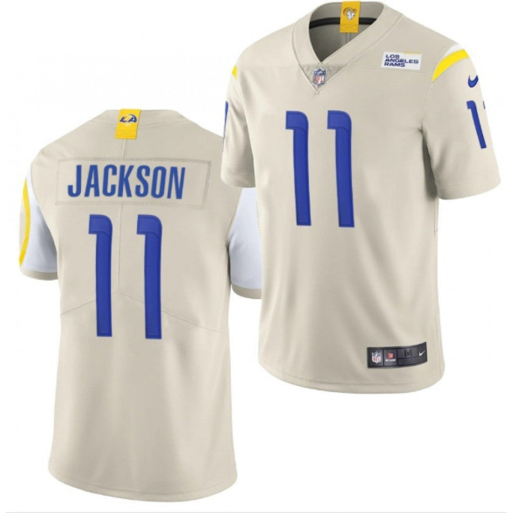 Men's Los Angeles Rams #11 DeSean Jackson 2020 Bone Vapor Untouchable Limited Stitched Jersey 