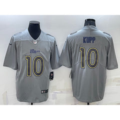 Men's Los Angeles Rams #10 Cooper Kupp Grey Atmosphere Fashion Stitched Jersey 