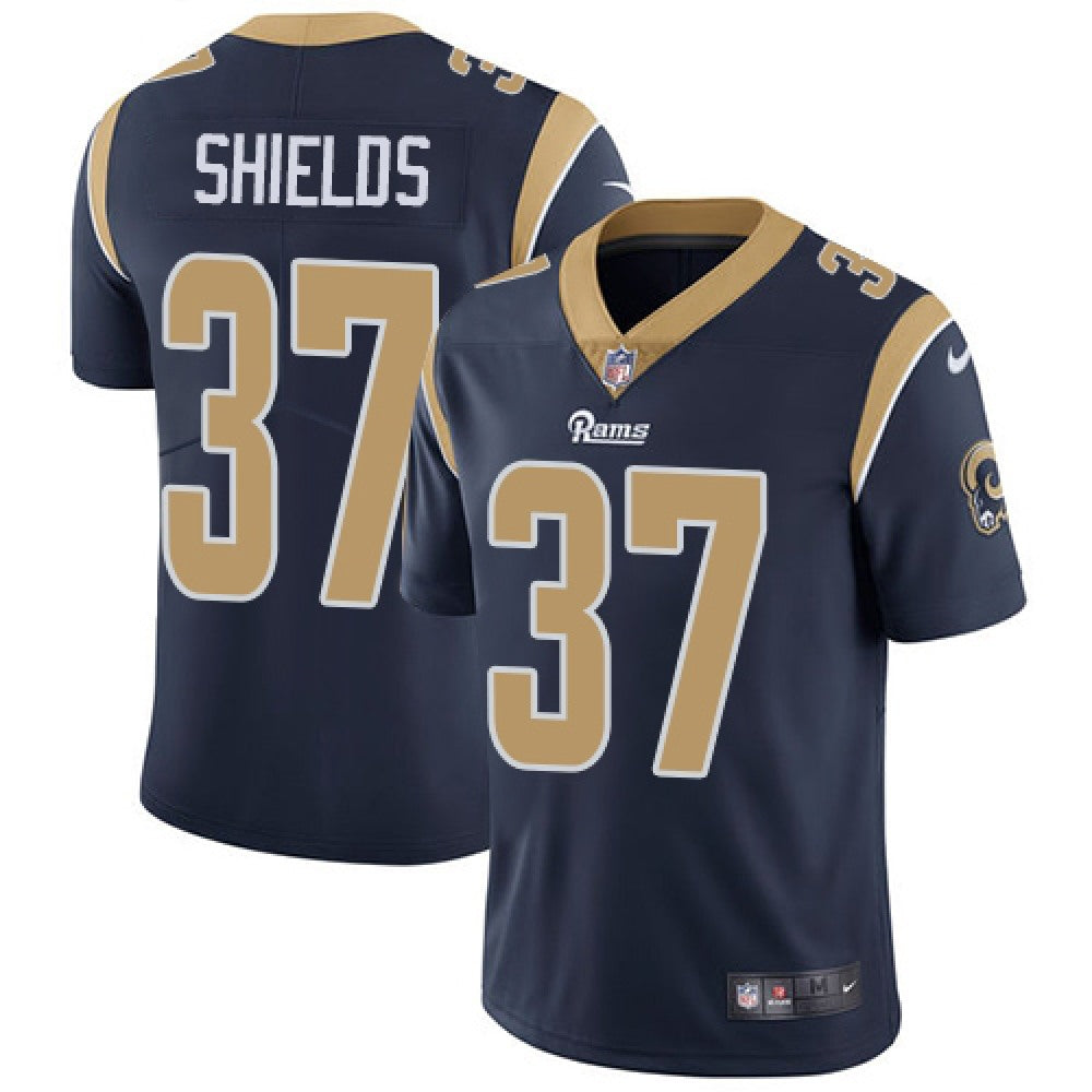 Men's Los Angeles Rams #37 Sam Shields Navy Blue Vapor Untouchable Limited Stitched NFL Jersey 