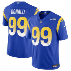 Men's Los Angeles Rams #99 Aaron Donald Royal 2023 F.U.S.E. Vapor Untouchable Limited Stitched Football Jersey 