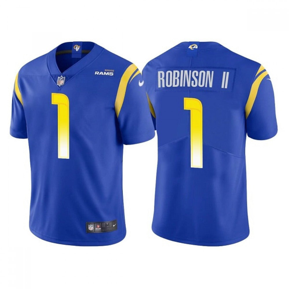 Men's Los Angeles Rams #1 Allen Robinson II Royal Vapor Untouchable Limited Stitched Football Jersey 