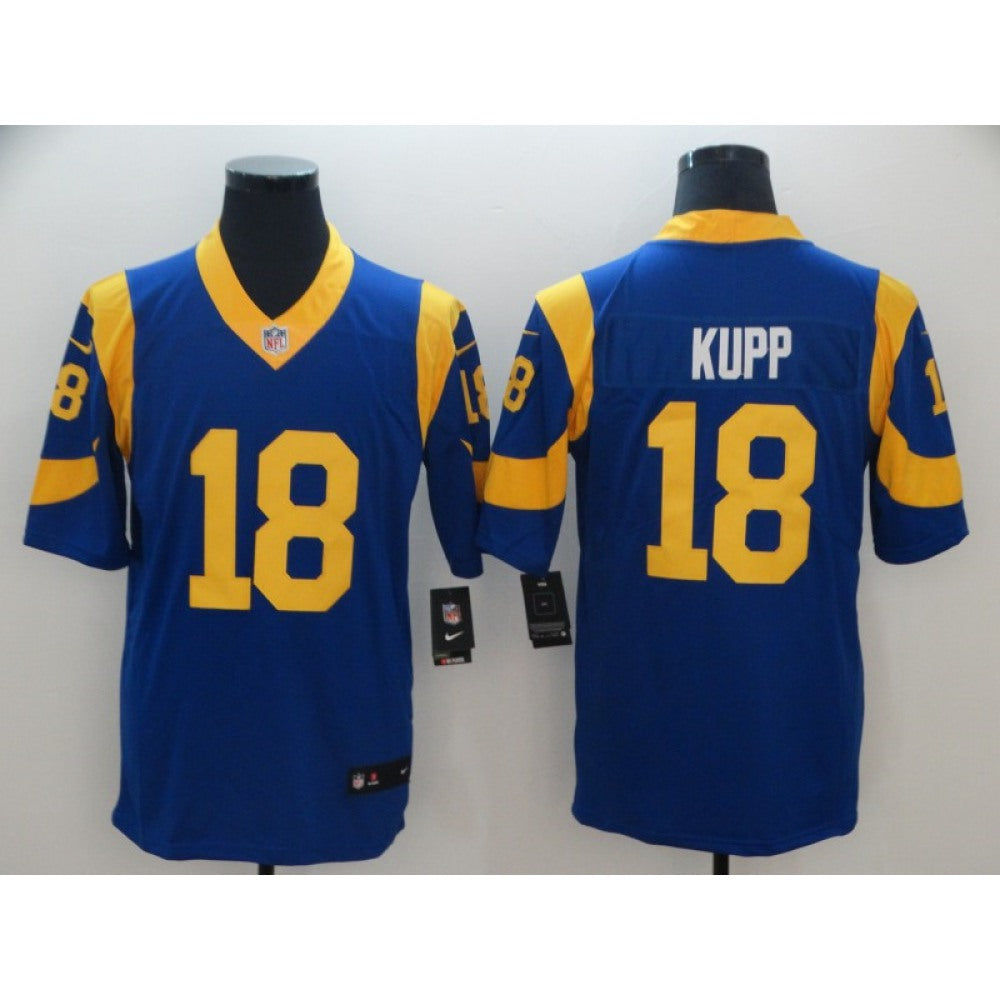 Men's Los Angeles Rams #18 Cooper Kupp Royal Blue Vapor Untouchable Limited Stitched NFL Jersey 