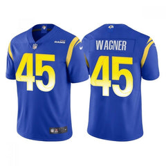 Men's Los Angeles Rams #45 Bobby Wagner Royal Vapor Untouchable Limited Stitched Football Jersey 