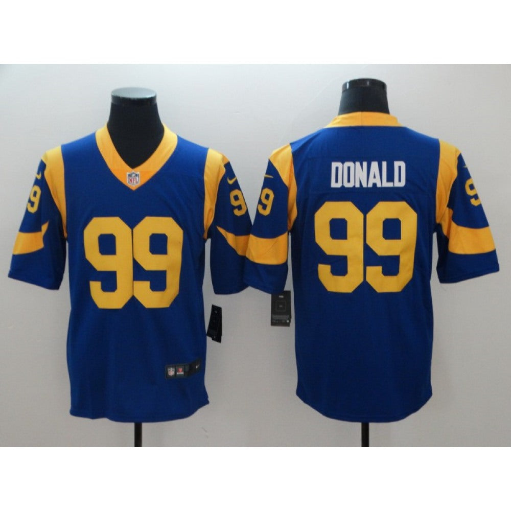 Men's Los Angeles Rams #99 Aaron Donald Royal Blue Vapor Untouchable Limited Stitched NFL Jersey 