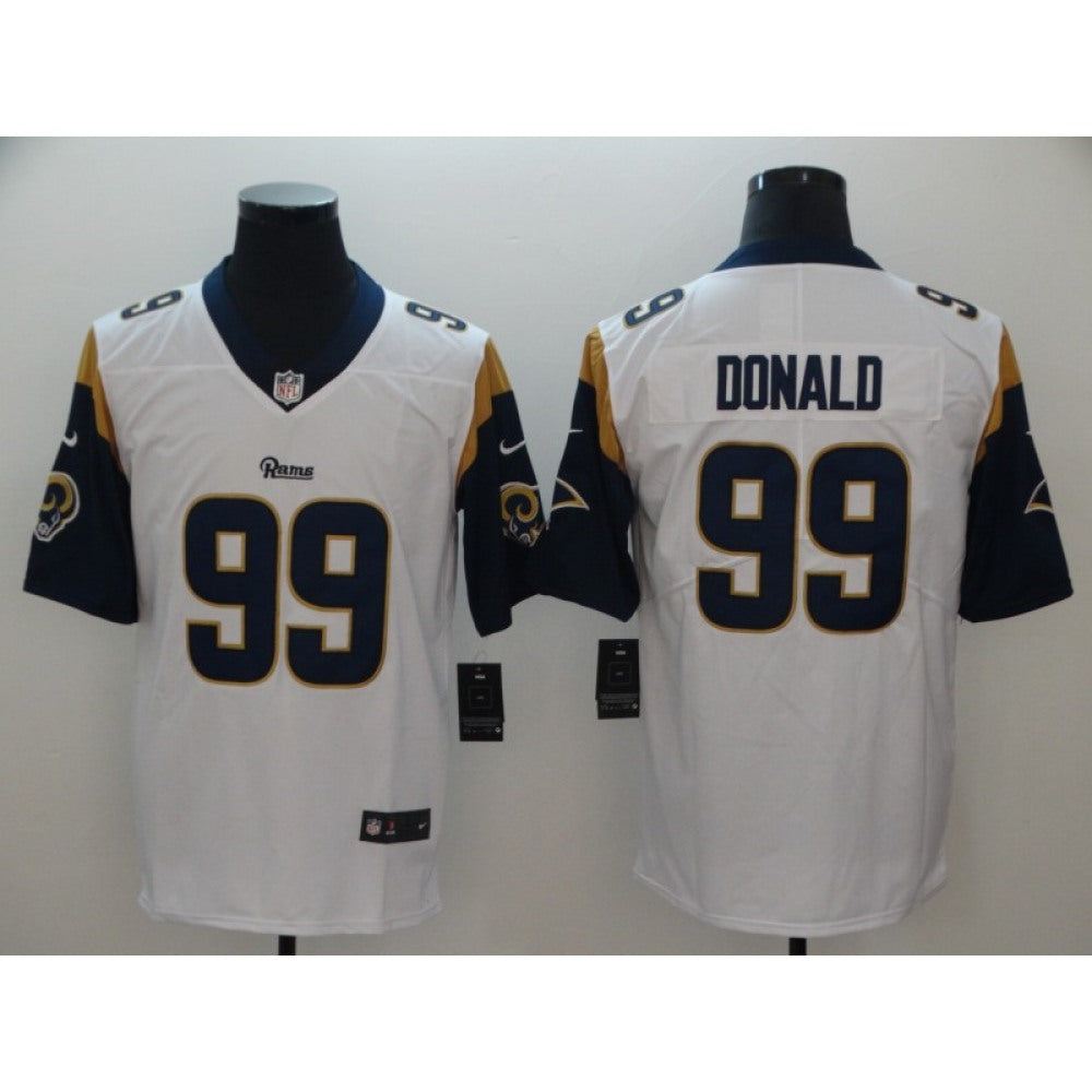 Men's Los Angeles Rams #99 Aaron Donald White Vapor Untouchable Limited Stitched NFL Jersey 