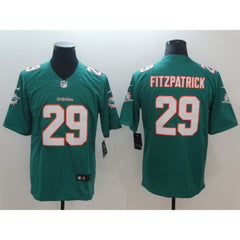 Men's Miami Dolphins #29 Minkah Fitzpatrick Aqua Vapor Untouchable NFL Limited Stitched Jersey 
