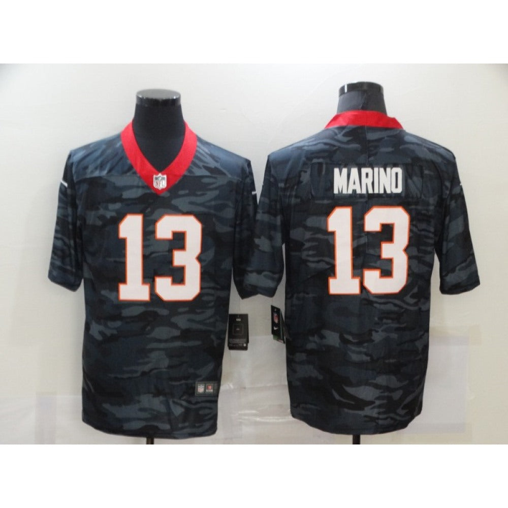 Men's Miami Dolphins #13 Dan Marino 2020 Camo Limited Stitched NFL Jersey 