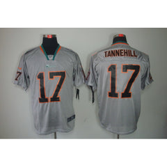 Men's Miami Dolphins #17 Ryan Tannehill Gray Limited Stitched NFL Jersey 