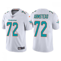 Men's Miami Dolphins #72 Terron Armstead White Vapor Untouchable Limited Stitched Football Jersey 