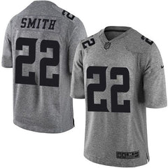 Vikings #22 Harrison Smith Gray Men's Stitched NFL Limited Gridiron Gray Jersey 