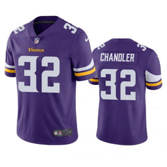 Men's Minnesota Vikings #32 Ty Chandler Purple 2023 F.U.S.E. Vapor Untouchable Limited Stitched Jersey 