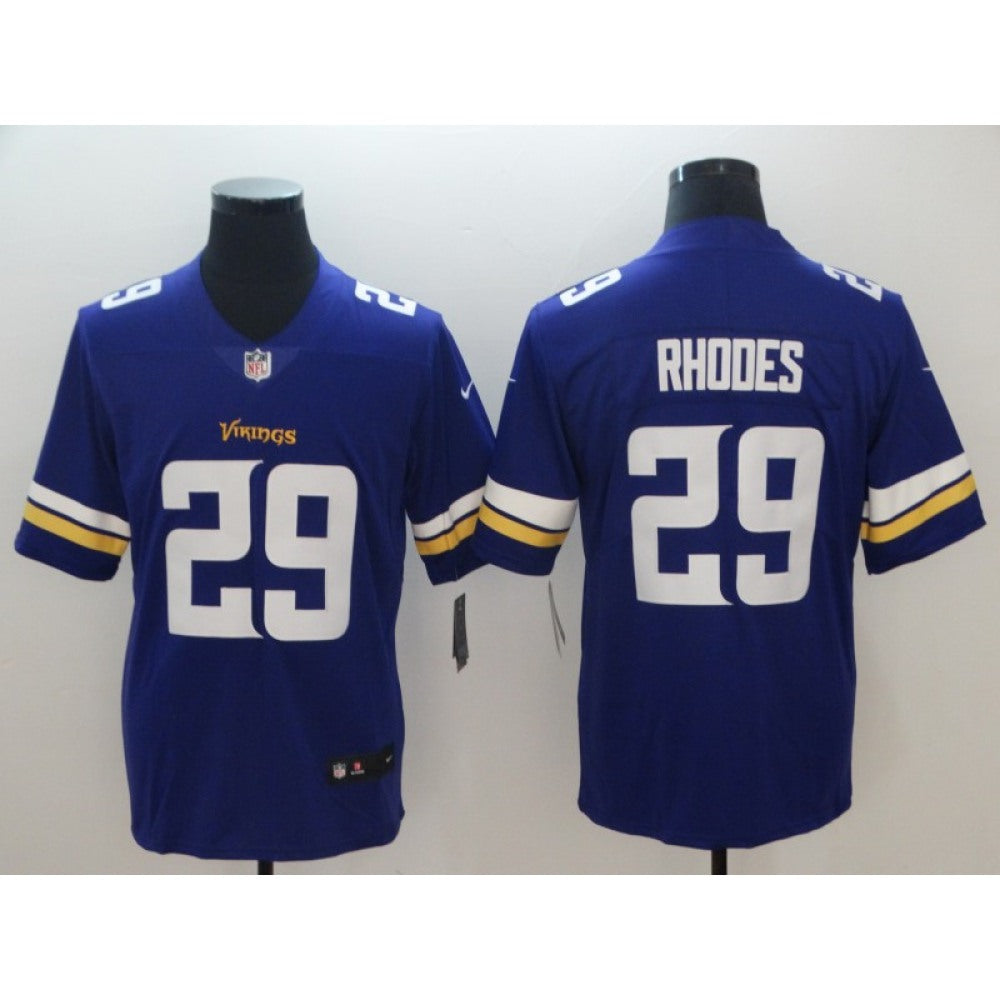 Men's Minnesota Vikings #29 Xavier Rhodes Purple Vapor Untouchable Limited NFL Stitched Jersey 