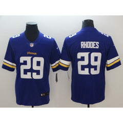 Men's Minnesota Vikings #29 Xavier Rhodes Purple Vapor Untouchable Limited NFL Stitched Jersey 