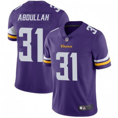 Men's Minnesota Vikings #31 Ameer Abdullah Purple Vapor Untouchable Limited Stitched Jersey 