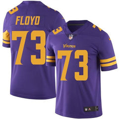 Vikings #73 Sharrif Floyd Purple Men's Stitched NFL Limited Rush Jersey 