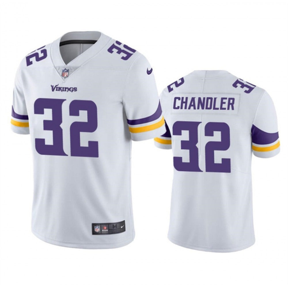 Men's Minnesota Vikings #32 Ty Chandler White 2023 F.U.S.E. Vapor Untouchable Limited Stitched Jersey 