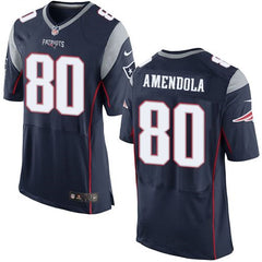 Patriots #80 Danny Amendola Navy Blue Team Color Men's Stitched NFL New Elite Jersey 