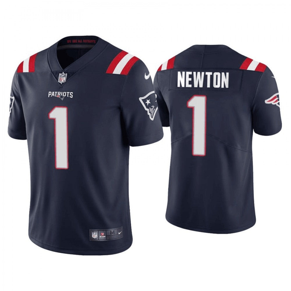 Men's New England Patriots #1 Cam Newton 2020 New Navy Vapor Untouchable Limited Stitched Jersey 