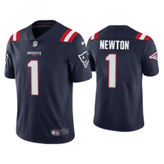 Men's New England Patriots #1 Cam Newton 2020 New Navy Vapor Untouchable Limited Stitched Jersey 