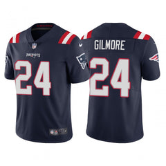 Men's New England Patriots #24 Stephon Gilmore 2020 New Navy Vapor Untouchable Limited Stitched Jersey 