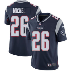 Men's New England Patriots #26 Sony Michel Navy Blue Vapor Untouchable Limited Stitched NFL Jersey 