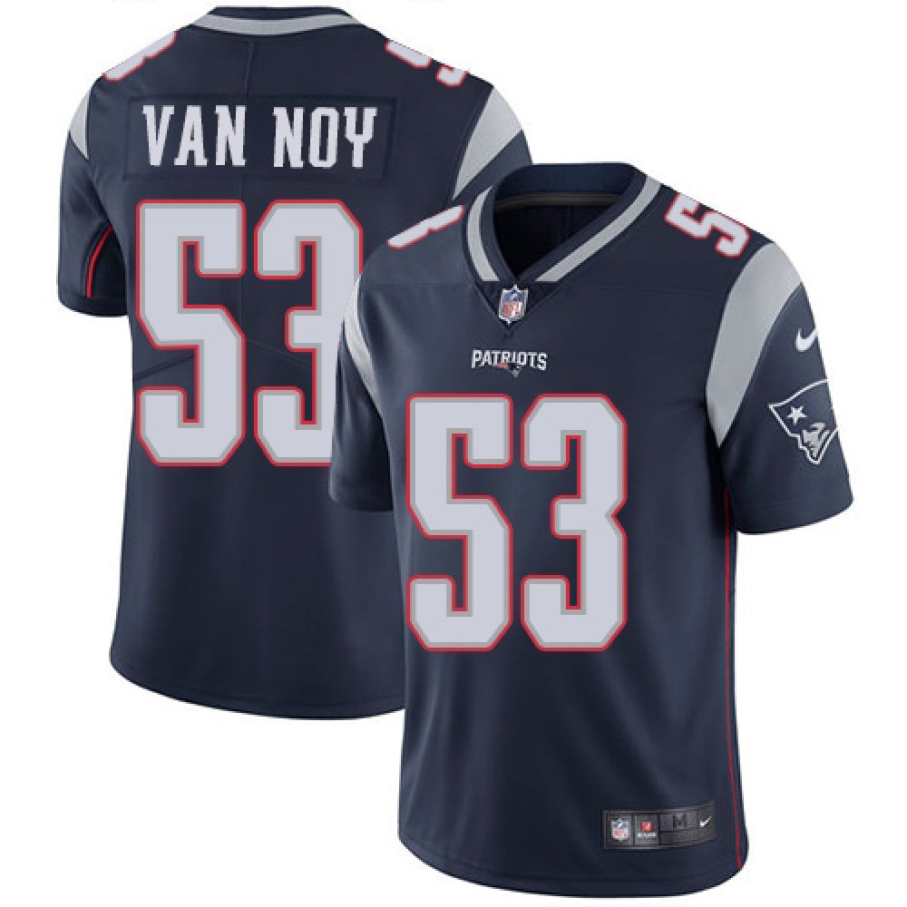 Men's New England Patriots #53 Kyle Van Noy Navy Blue Vapor Untouchable Limited Stitched NFL Jersey 