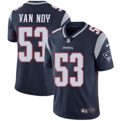Men's New England Patriots #53 Kyle Van Noy Navy Blue Vapor Untouchable Limited Stitched NFL Jersey 