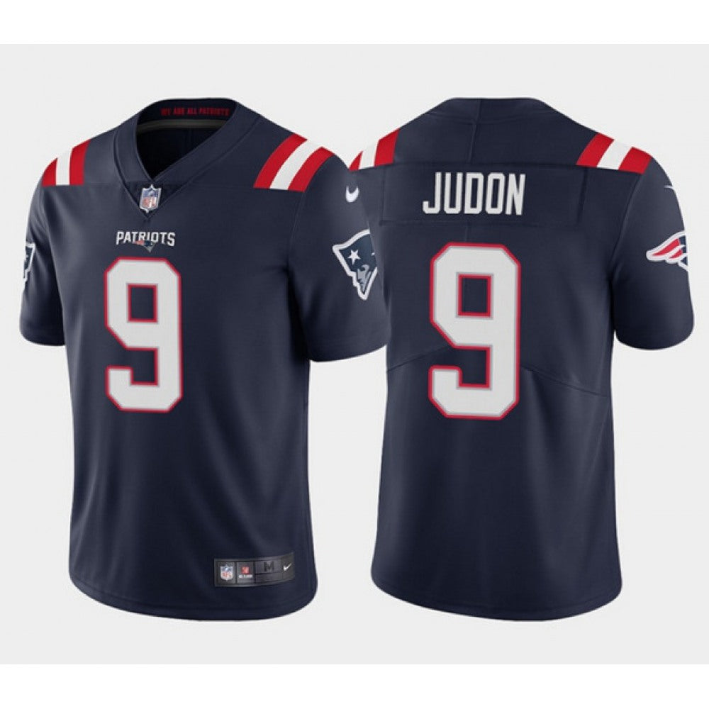 Men's New England Patriots #9 Matt Judon 2021 Navy Vapor Untouchable Limited Stitched NFL Jersey 