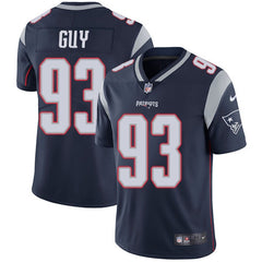Men's New England Patriots #93 Lawrence Guy Navy Blue Vapor Untouchable Limited Stitched NFL Jersey 