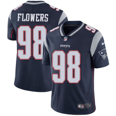 Men's New England Patriots #98 Trey Flowers Navy Blue Vapor Untouchable Limited Stitched NFL Jersey 