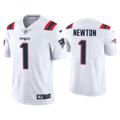 Men's New England Patriots #1 Cam Newton 2020 New White Vapor Untouchable Limited Stitched Jersey 