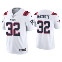 Men's New England Patriots #32 Devin McCourty 2020 White Vapor Untouchable Limited Stitched NFL Jersey 