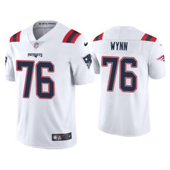 Men's New England Patriots #76 Isaiah Wynn 2020 White Vapor Untouchable Limited Stitched NFL Jersey 