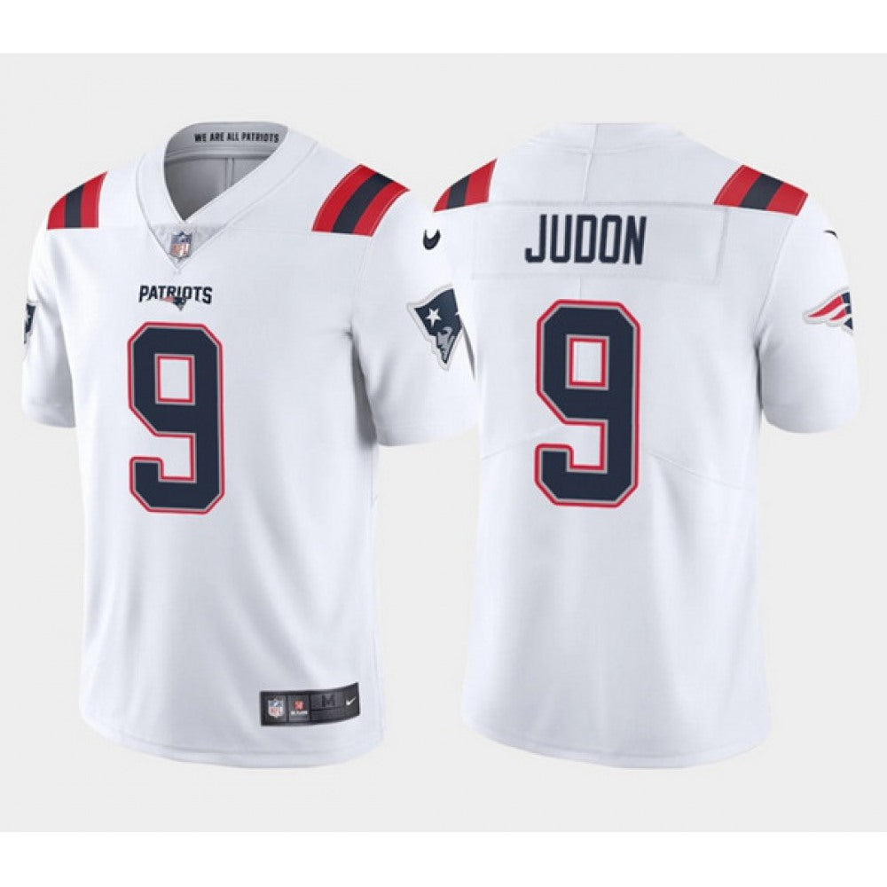 Men's New England Patriots #9 Matt Judon 2021 White Vapor Untouchable Limited Stitched NFL Jersey 