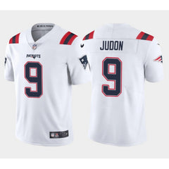 Men's New England Patriots #9 Matt Judon 2021 White Vapor Untouchable Limited Stitched NFL Jersey 