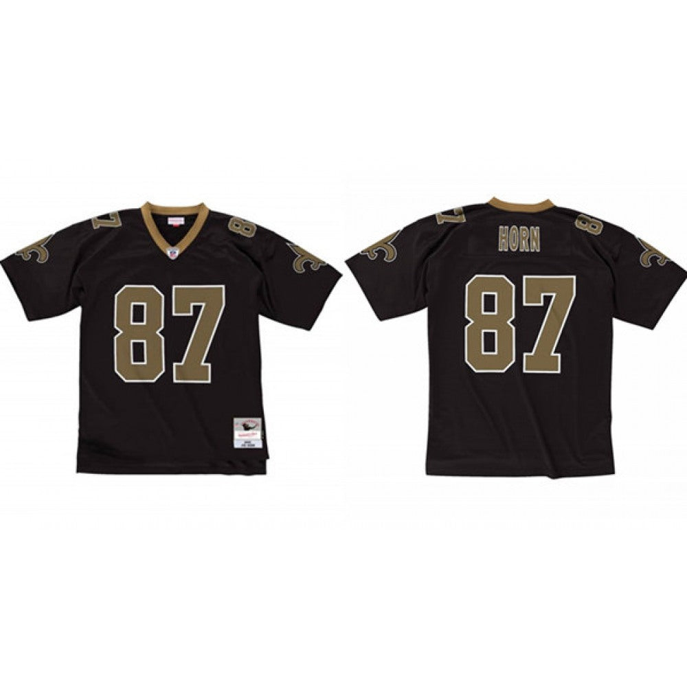 Men's New Orleans Saints #87 Joe Horn 2005 Black Stitched Football Jersey 