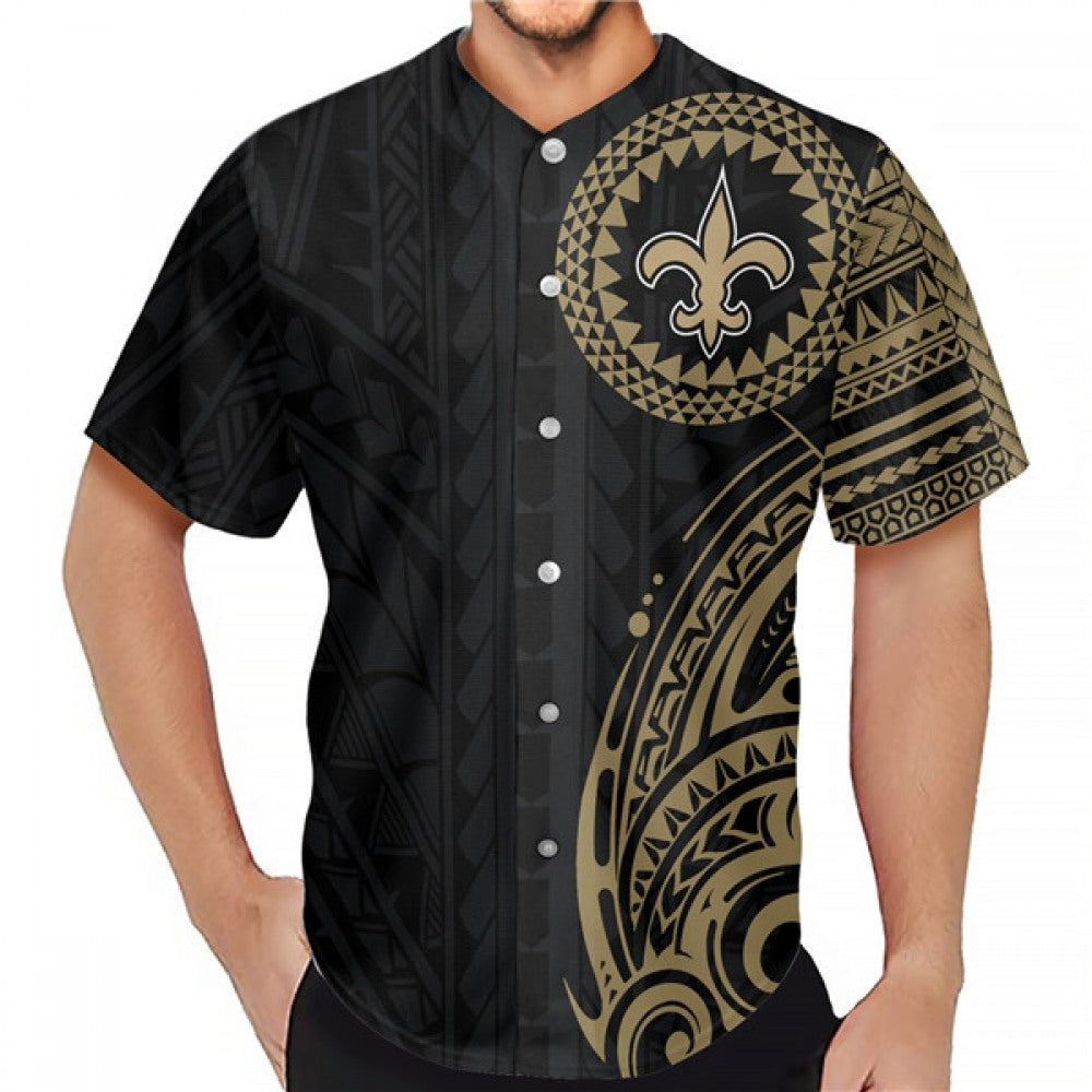 Men's New Orleans Saints Black Jersey 