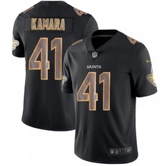 Men's New Orleans Saints #41 Alvin Kamara Black 2018 Impact Limited Stitched NFL Jersey 