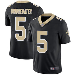 Men's New Orleans Saints #5 Teddy Bridgewater Black Vapor Untouchable Limited Stitched NFL Jersey 