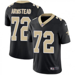 Men's New Orleans Saints #72 Terron Armstead Black Vapor Untouchable Limited Stitched NFL Jersey 