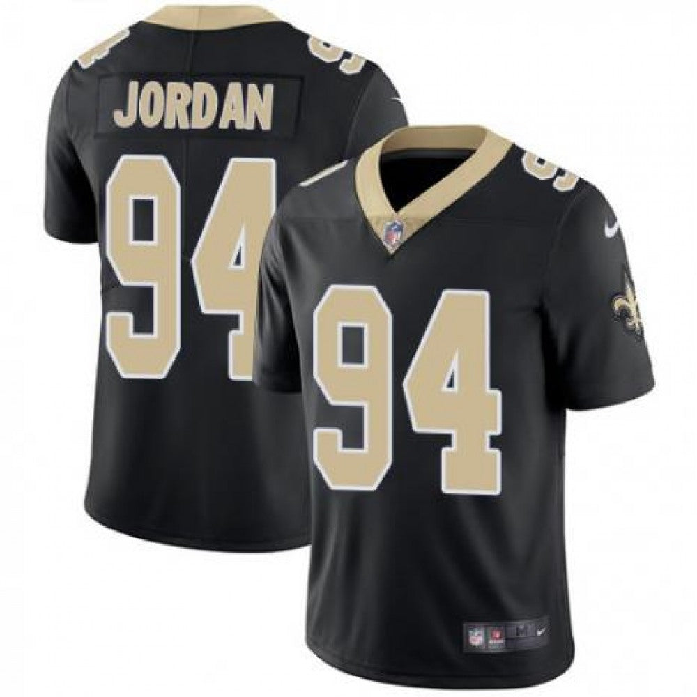 Men's New Orleans Saints #94 Cameron Jordan Black Vapor Untouchable Limited Stitched NFL Jersey 