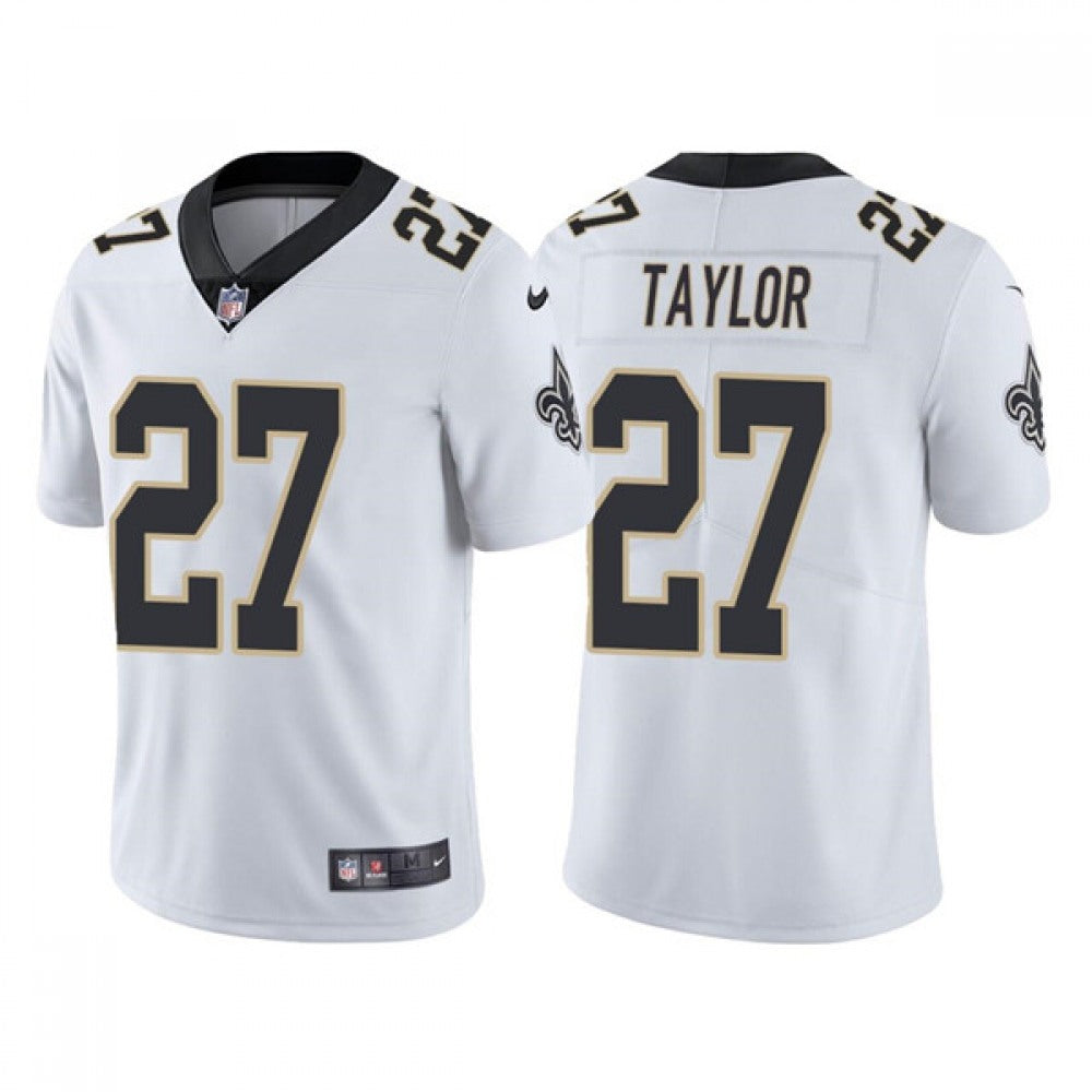 Men's New Orleans Saints #27 Alontae Taylor White Vapor Limited Stitched Jersey 