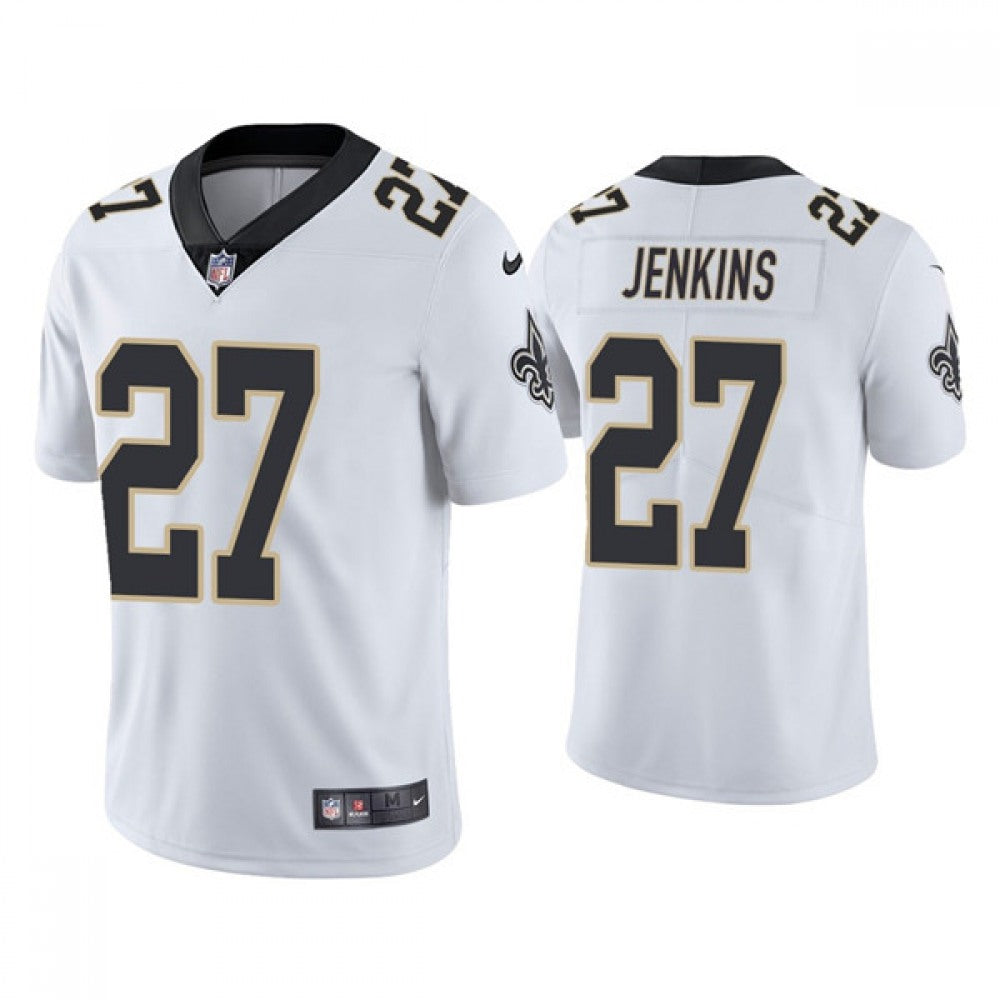 Men's New Orleans Saints Saints #27 Malcolm Jenkins 2021 White Vapor Untouchable Limited Stitched Jersey 