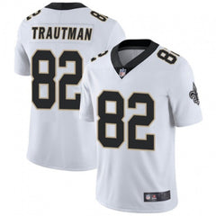 Men's New Orleans Saints #82 Adam Trautman White Vapor Untouchable Limited Stitched Jersey 