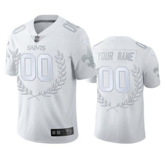 Men's New Orleans Saints White MVP Stitched Limited Jersey 