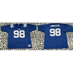 Men's New York Giants #98 Jesse Armstead Blue Stitched Jersey 