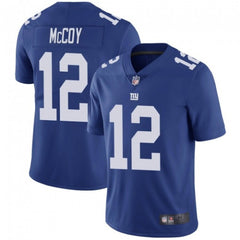 Men's New York Giants #12 Colt McCoy Blue Vapor Untouchable Limited Stitched Jersey 